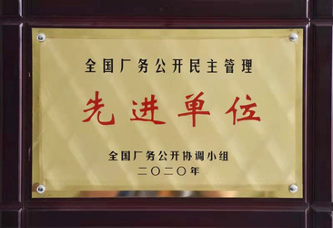 乐天使fun88厂务公开先进奖状